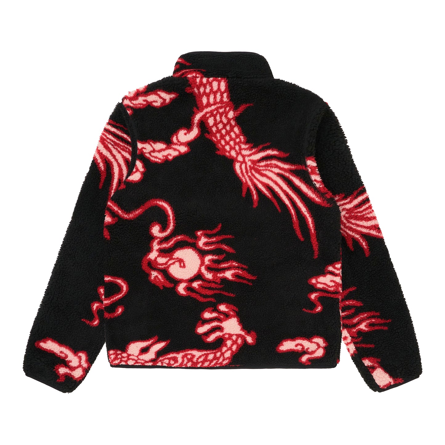 YEAR OF THE DRAGON SHERPA JACKET (BLACK)