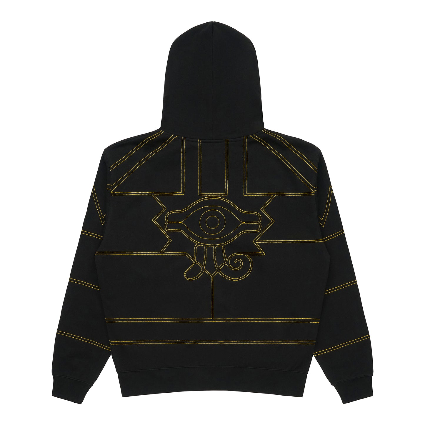 YUGIOH PUZZLE ZIP HOODIE (BLACK)