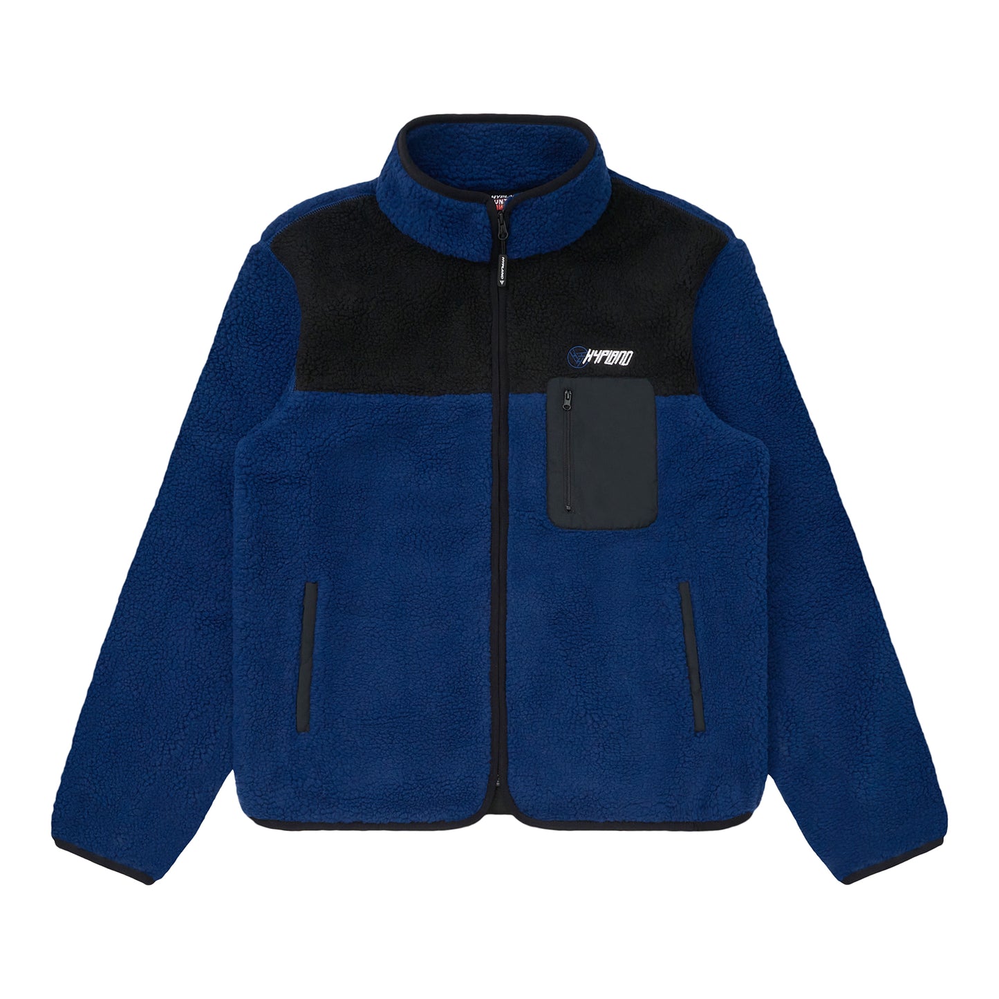 HXH LEORIO SHERPA JACKET (NAVY)