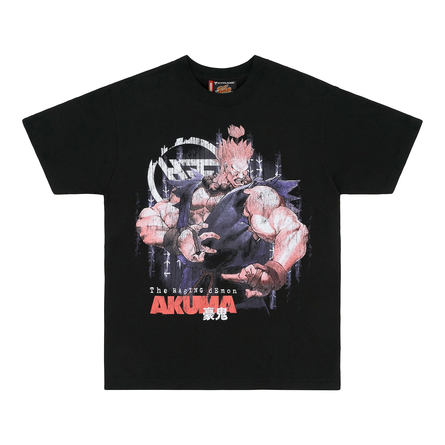 STREET FIGHTER AKUMA SHIRT (BLACK) *PRE ORDER*