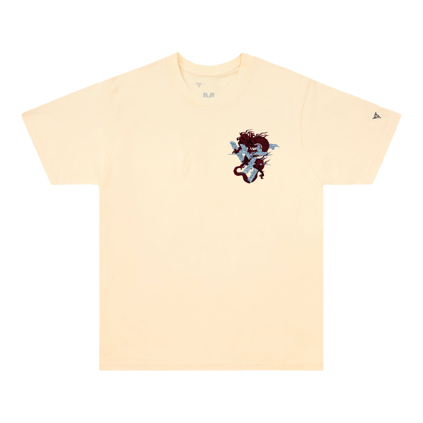 JAPANESE DRAGON LOGO SHIRT (CREAM)