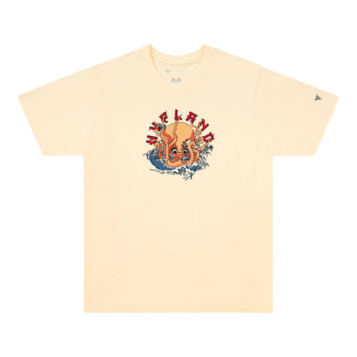 HYPLAND OCTOPUS LOGO SHIRT (CREAM)