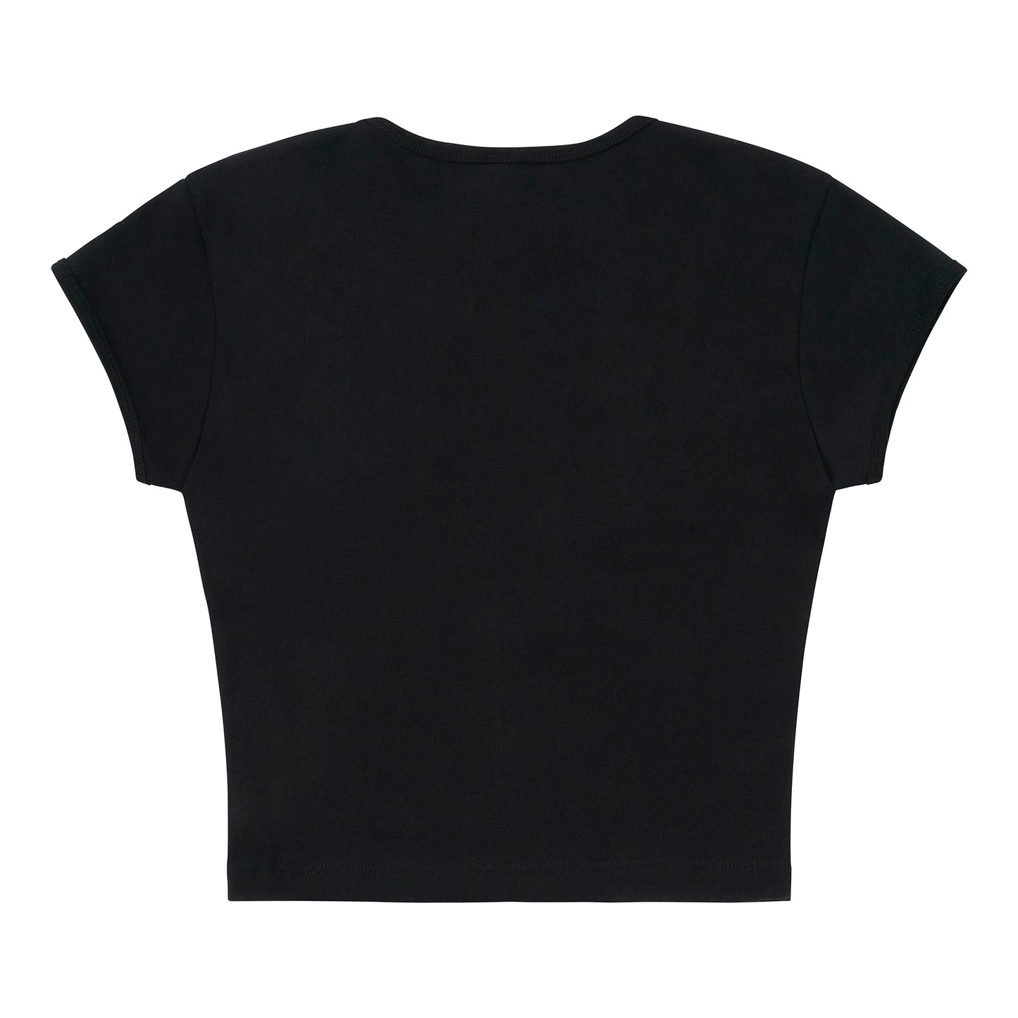 STREET FIGHTER WMNS DHALSIM FLAME BABY TEE (BLACK)