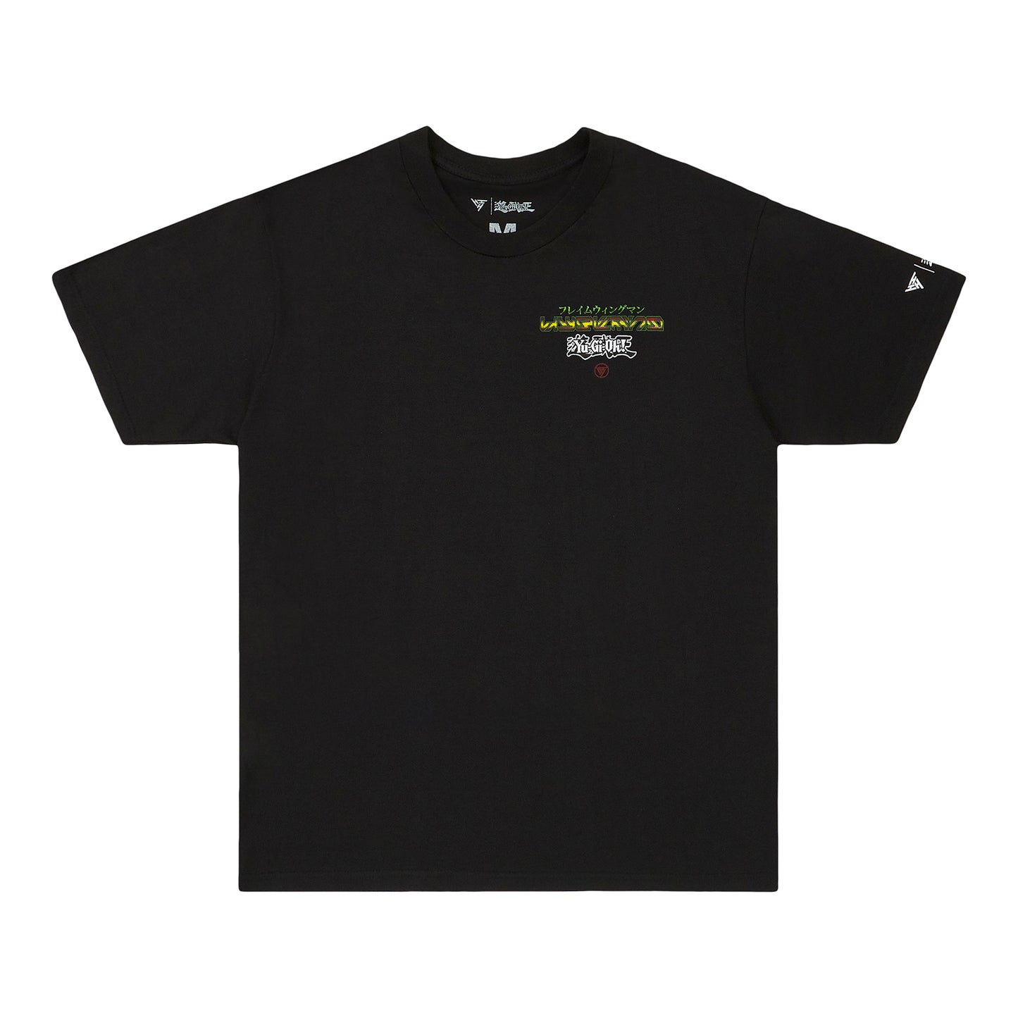 YUGIOH HERO FLAME SHIRT (BLACK)