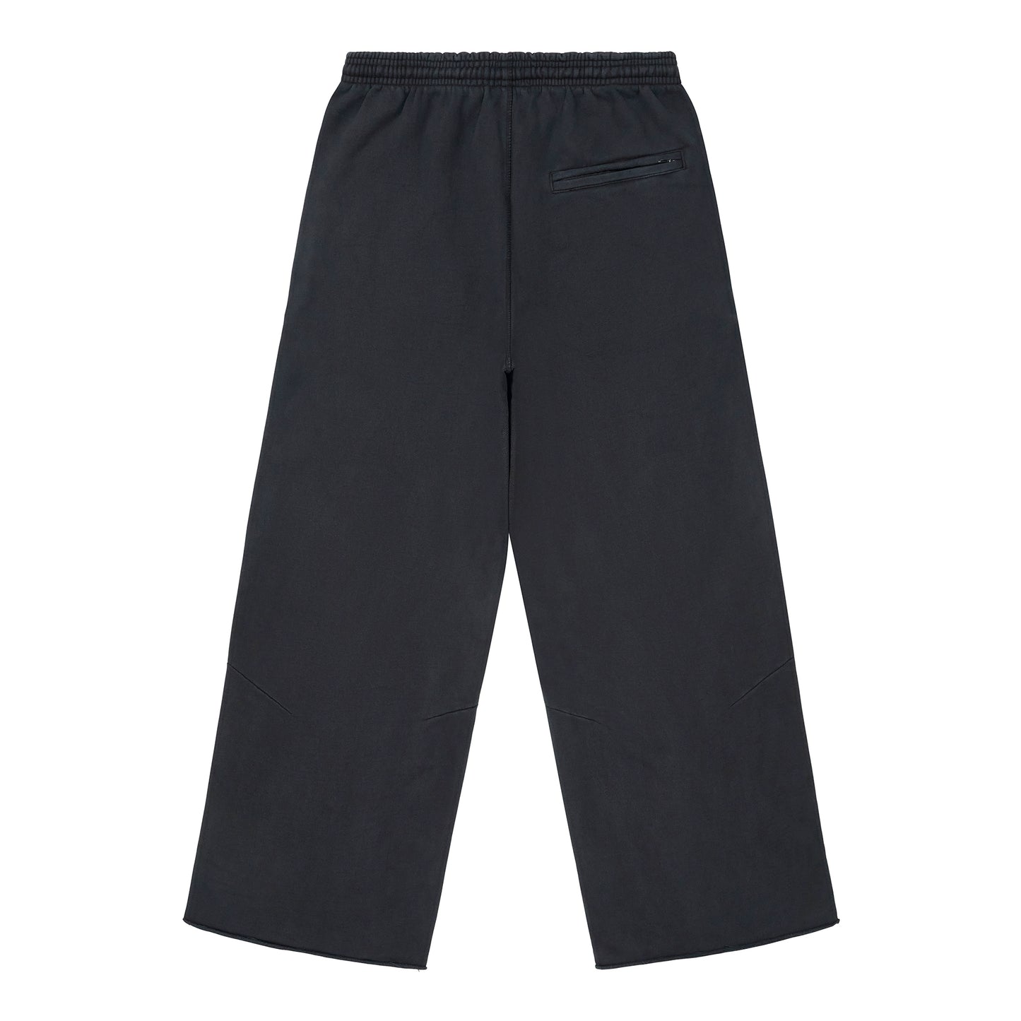 HYPLAND HEAVY WEIGHT PLEATED LOGO SWEAT PANTS (VINTAGE BLACK)