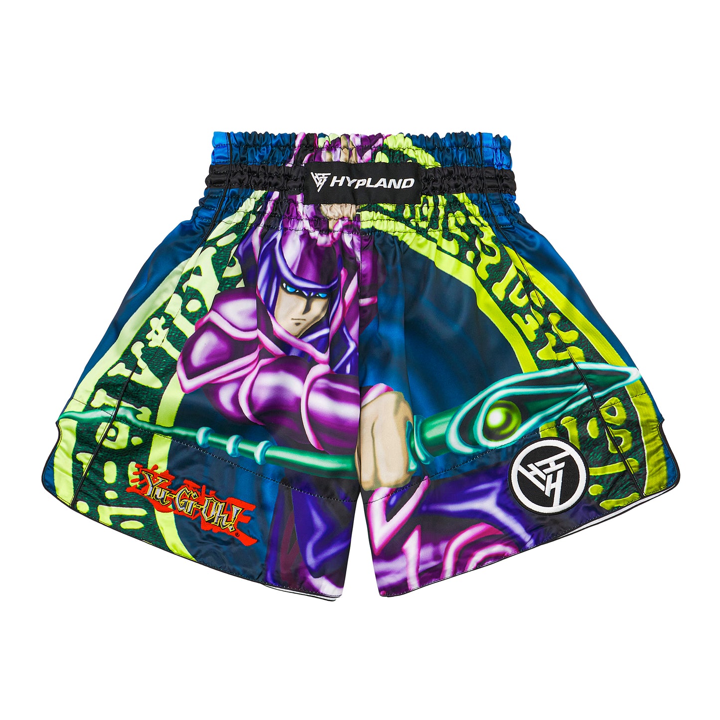 YUGIOH DARK MAGICIAN MUAY THAI SHORTS (MULTI)