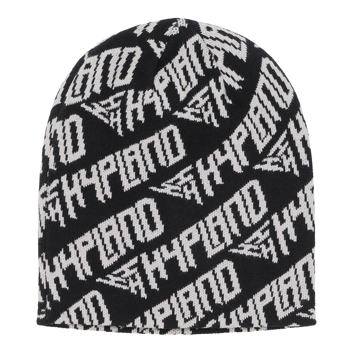 HYPLAND SKULL BEANIE (BLACK)