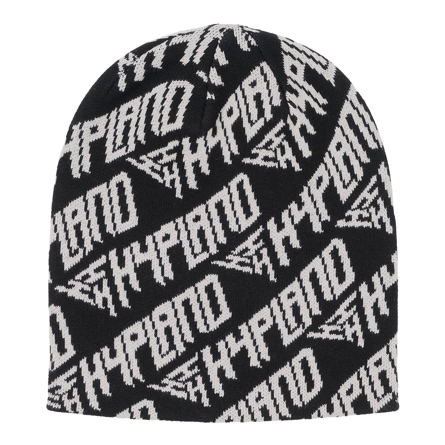 HYPLAND SKULL BEANIE (BLACK)