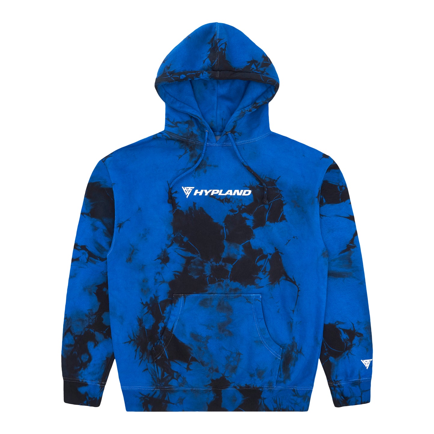 HYPLAND LOGO HOODIE (BLUE DYE)