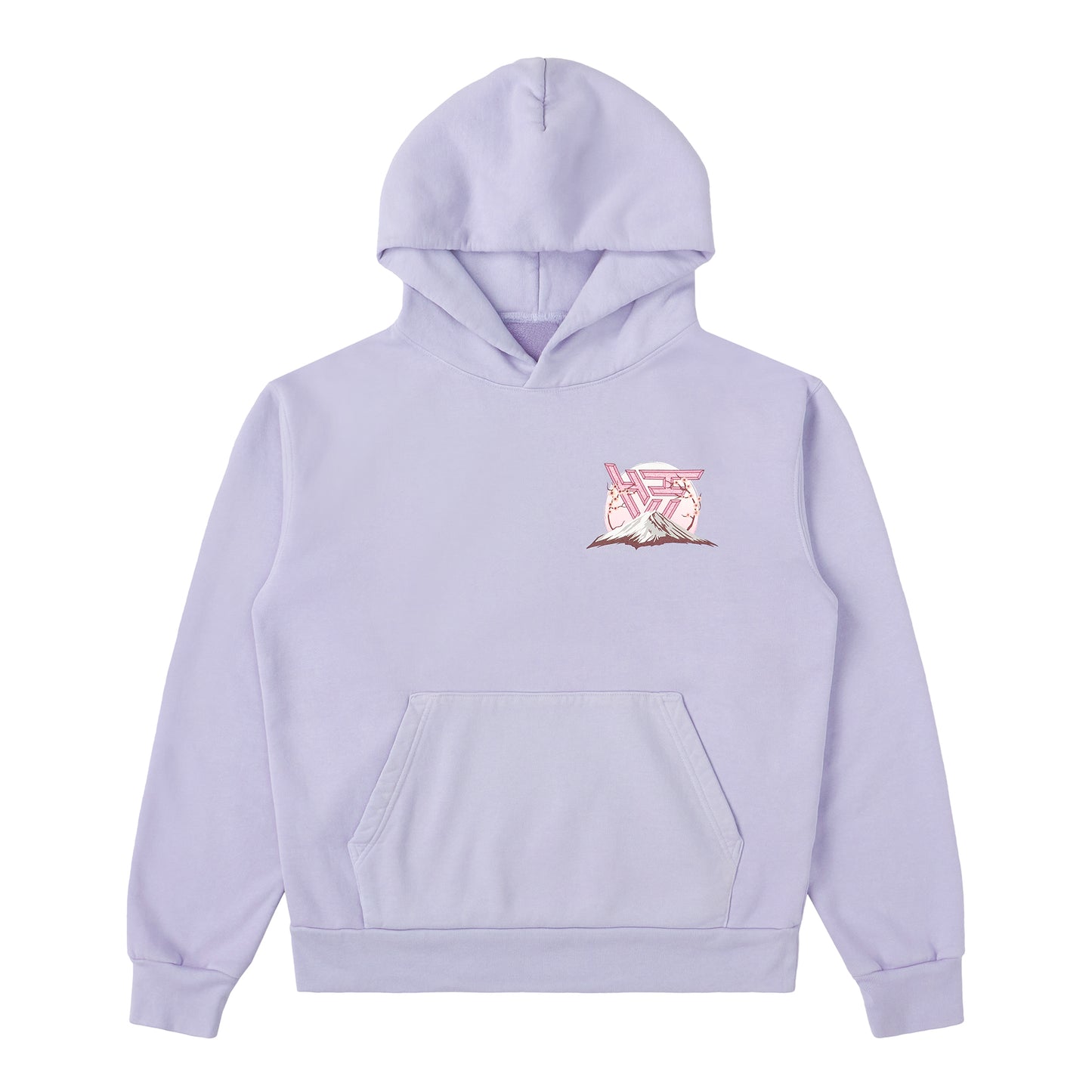 HYPLAND CHERRY BLOSSOM HOODIE (STONE BLUE)