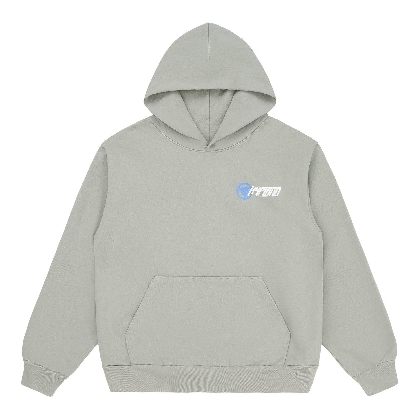 HYPLAND SLANT LOGO HOODIE (SLATE)