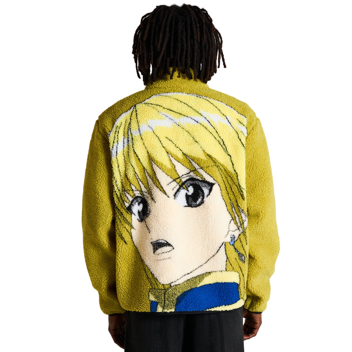 HXH KURAPIKA SHERPA JACKET (YELLOW)