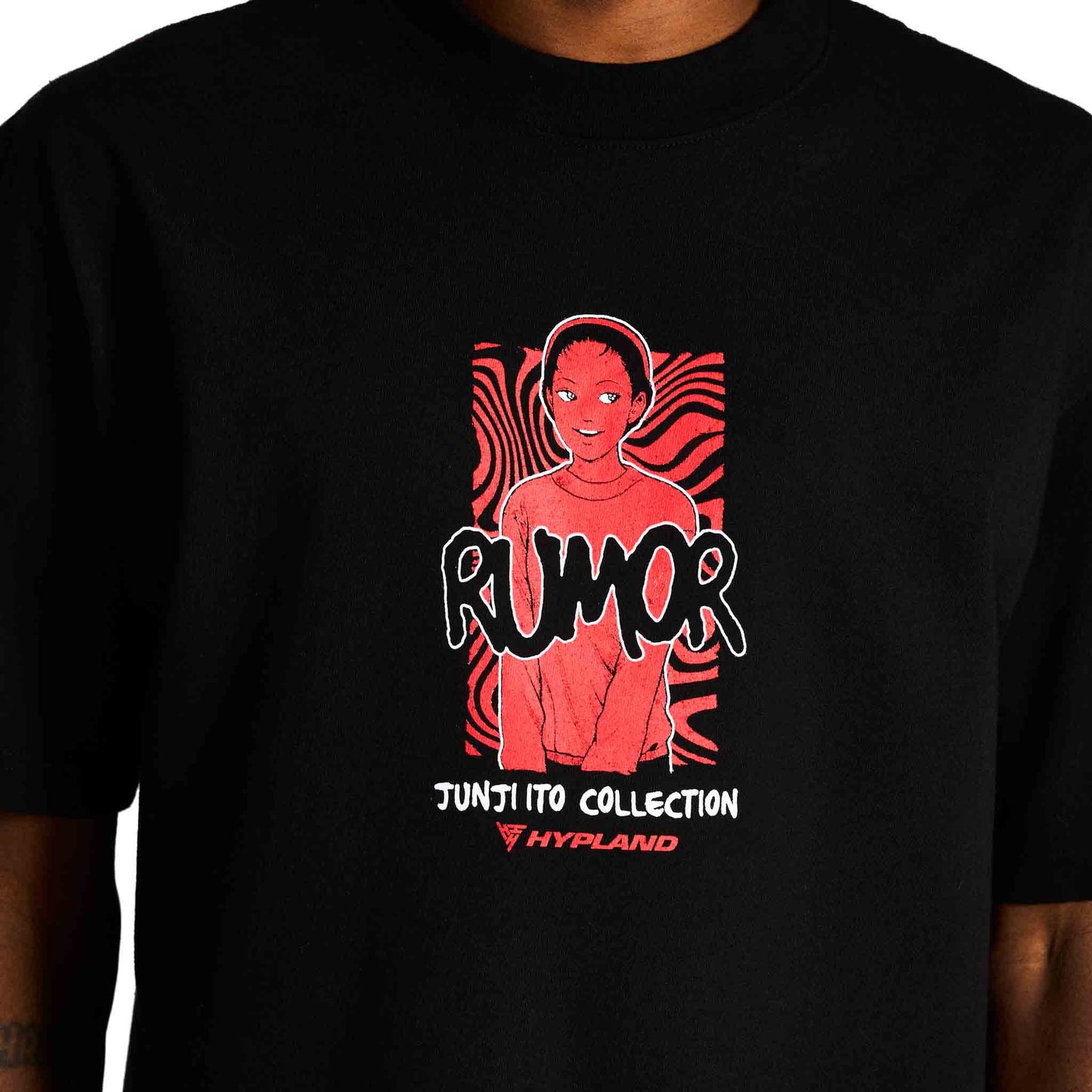 JUNJI ITO RUMOR SHIRT (BLACK)