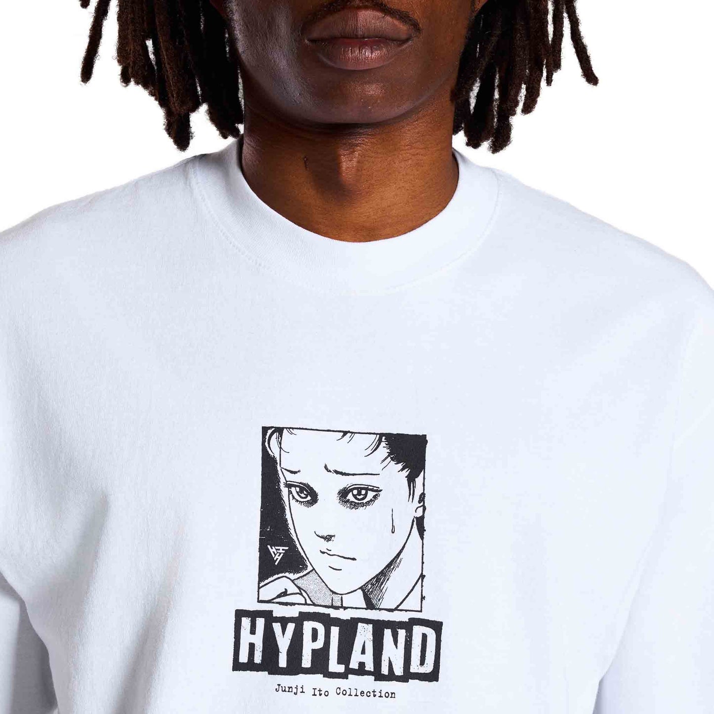 JUNJI ITO RUMOR GRUNGE SHIRT (WHITE)