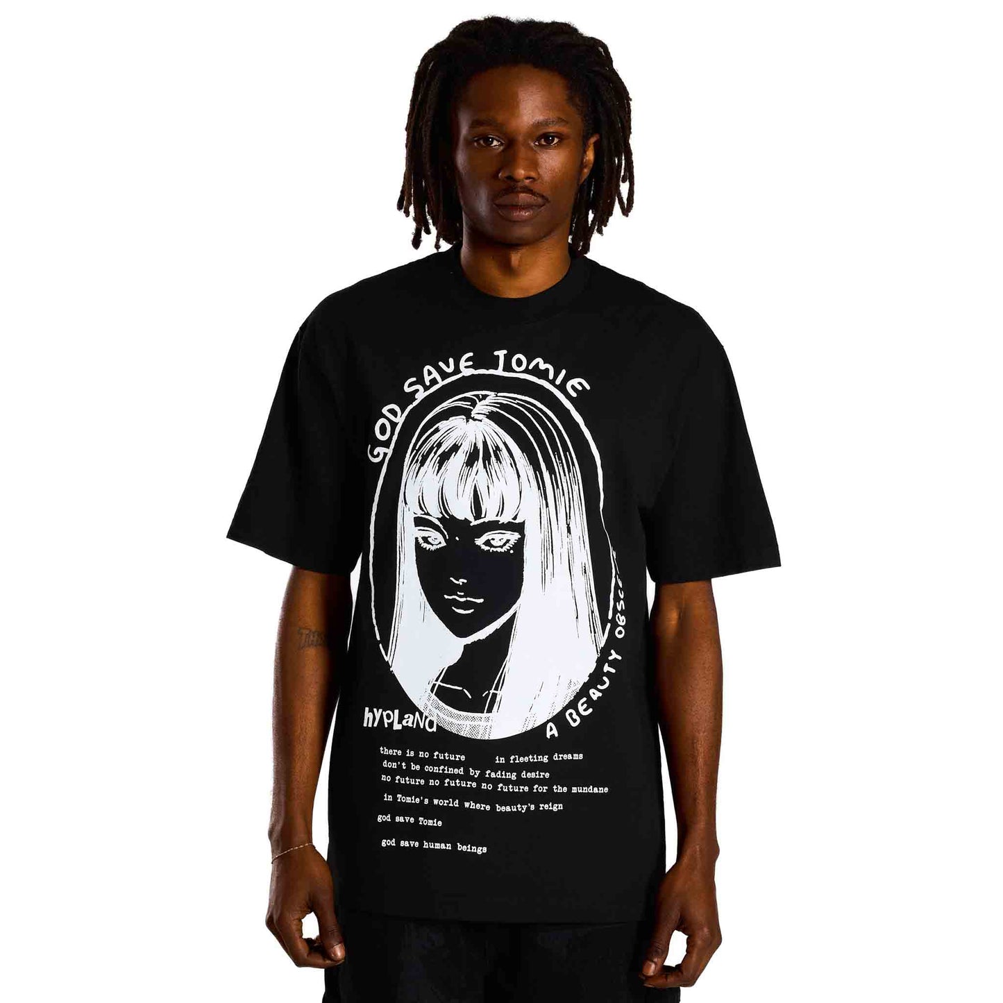 JUNJI ITO GOD SAVE TOMIE SHIRT (BLACK)