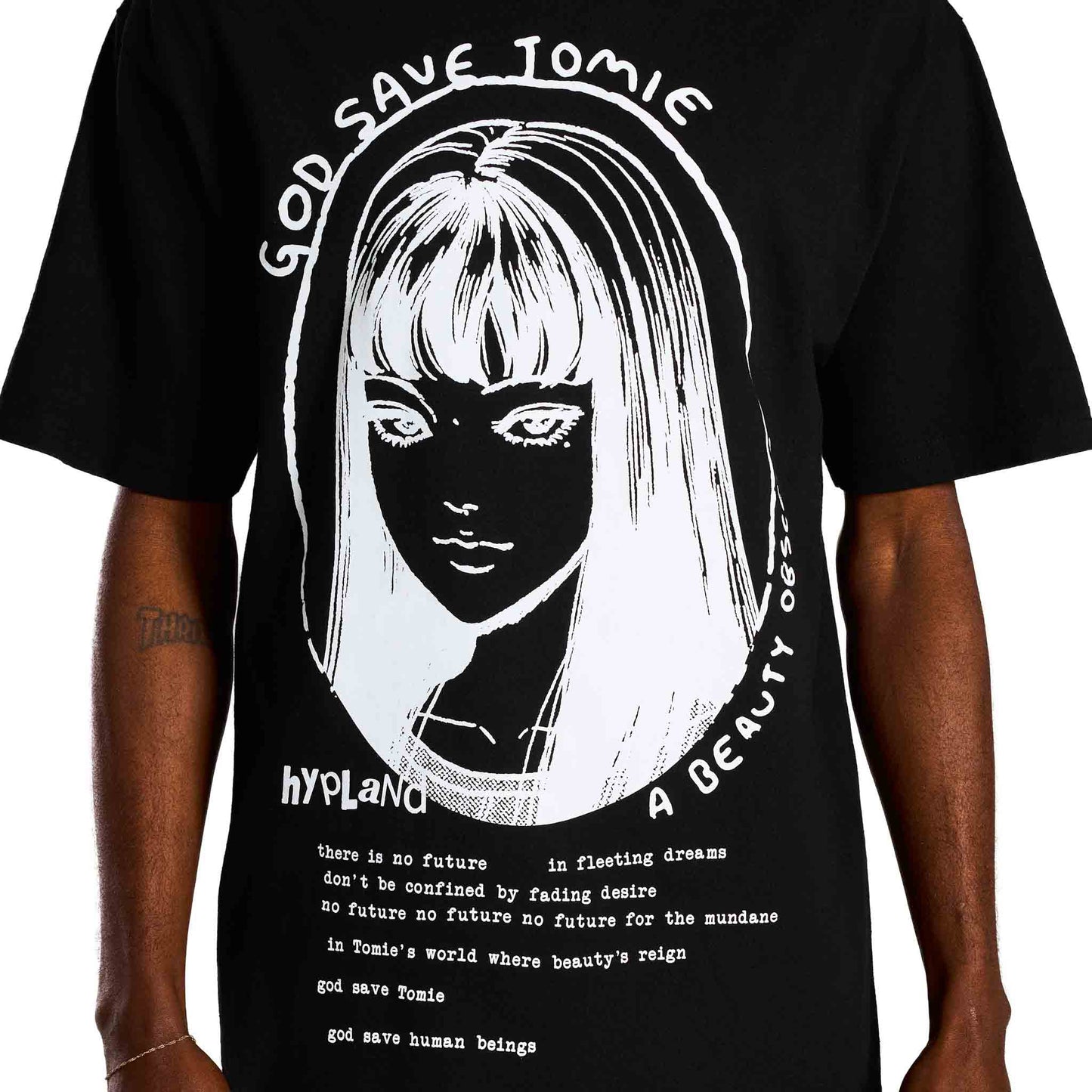 JUNJI ITO GOD SAVE TOMIE SHIRT (BLACK)