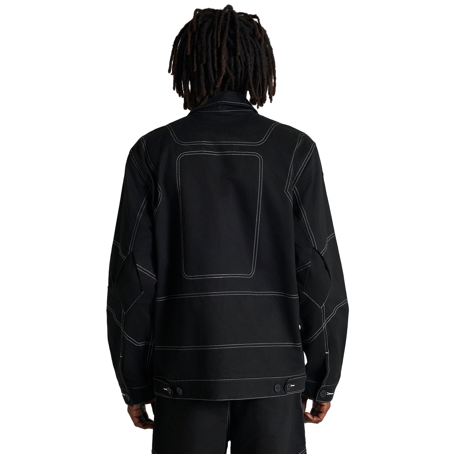 GUNDAM BRUSHED TWILL JACKET (BLACK)