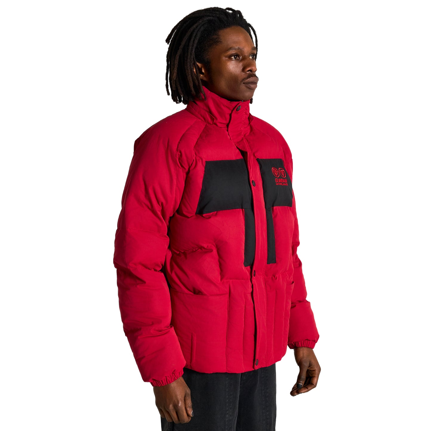 GUNDAM ZAKU PUFFER JACKET (RED)