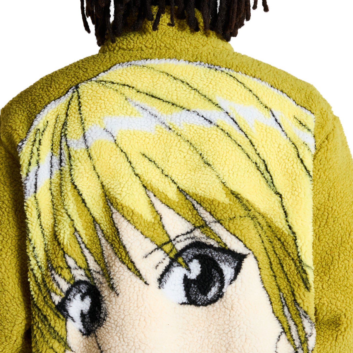 HXH KURAPIKA SHERPA JACKET (YELLOW)