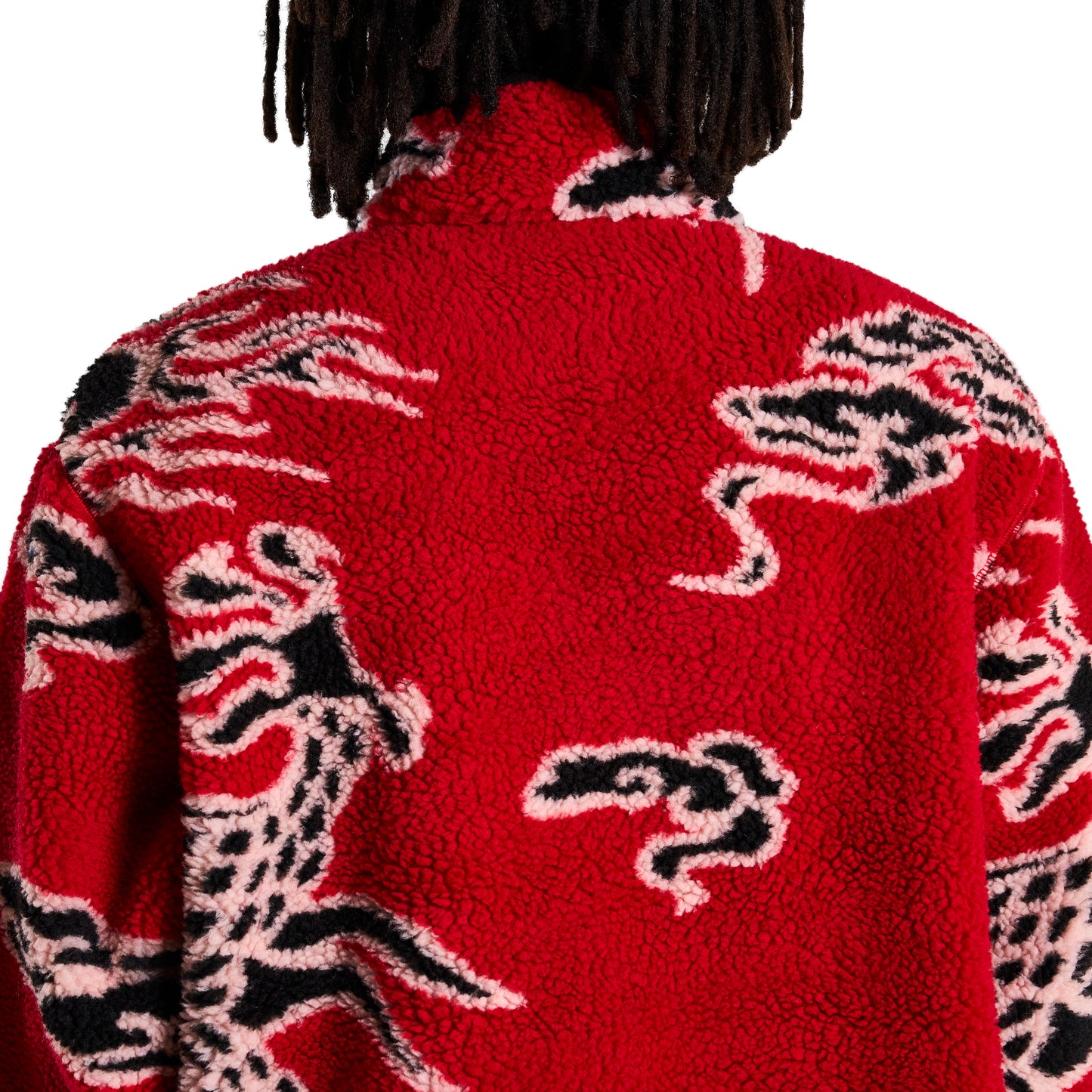 YEAR OF THE DRAGON SHERPA JACKET (RED)