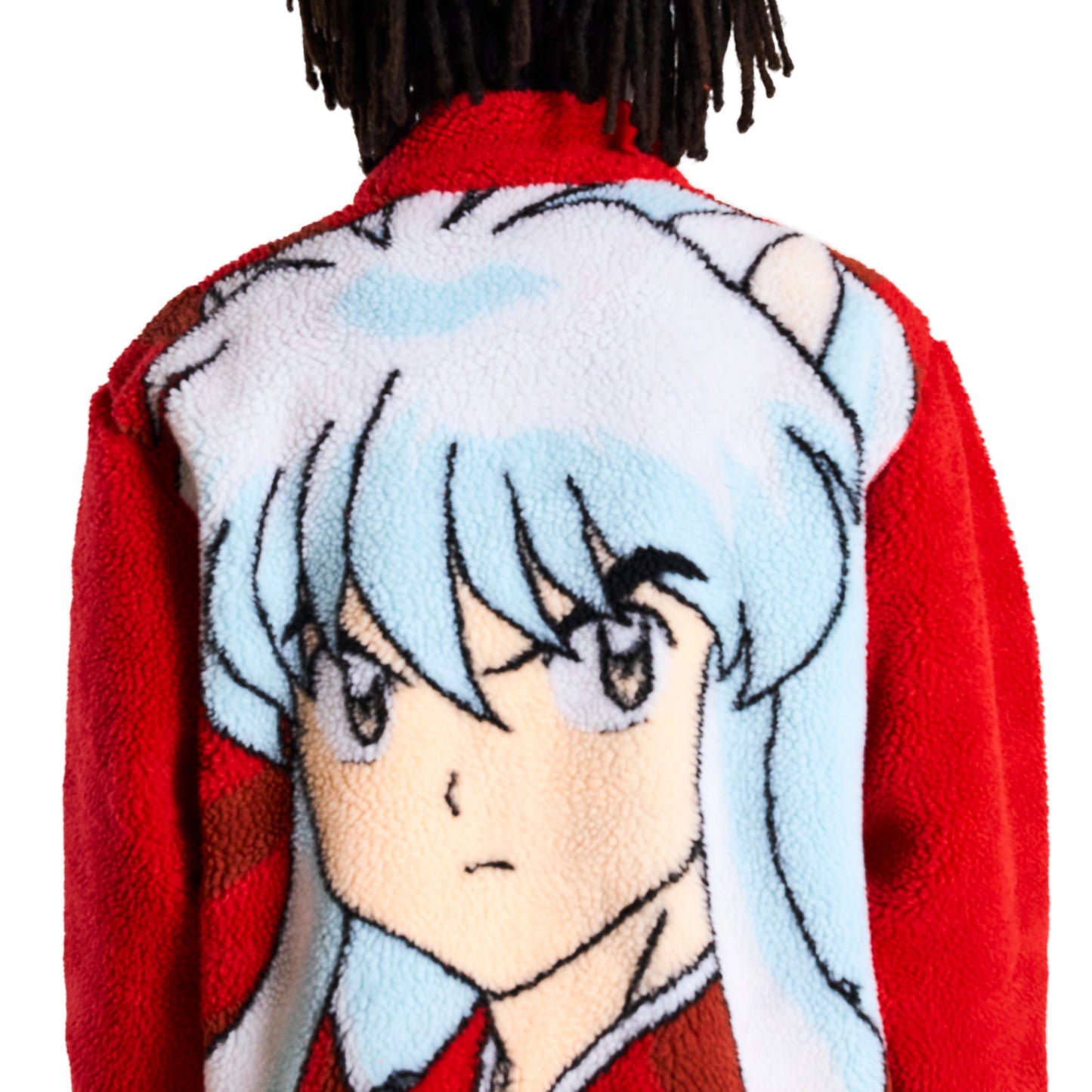 INUYASHA SHERPA JACKET (RED)