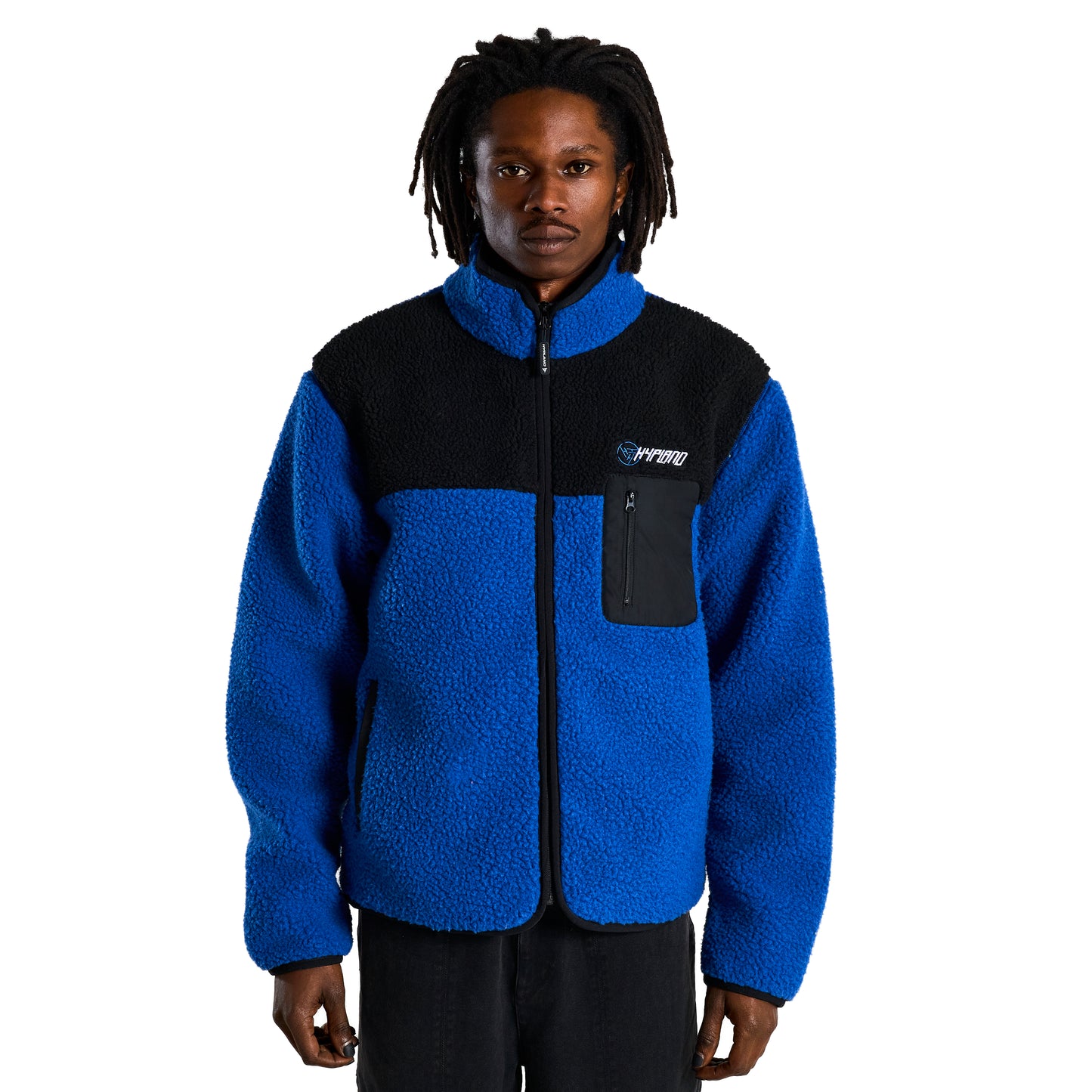 HXH KILLUA SHERPA JACKET (BLUE)