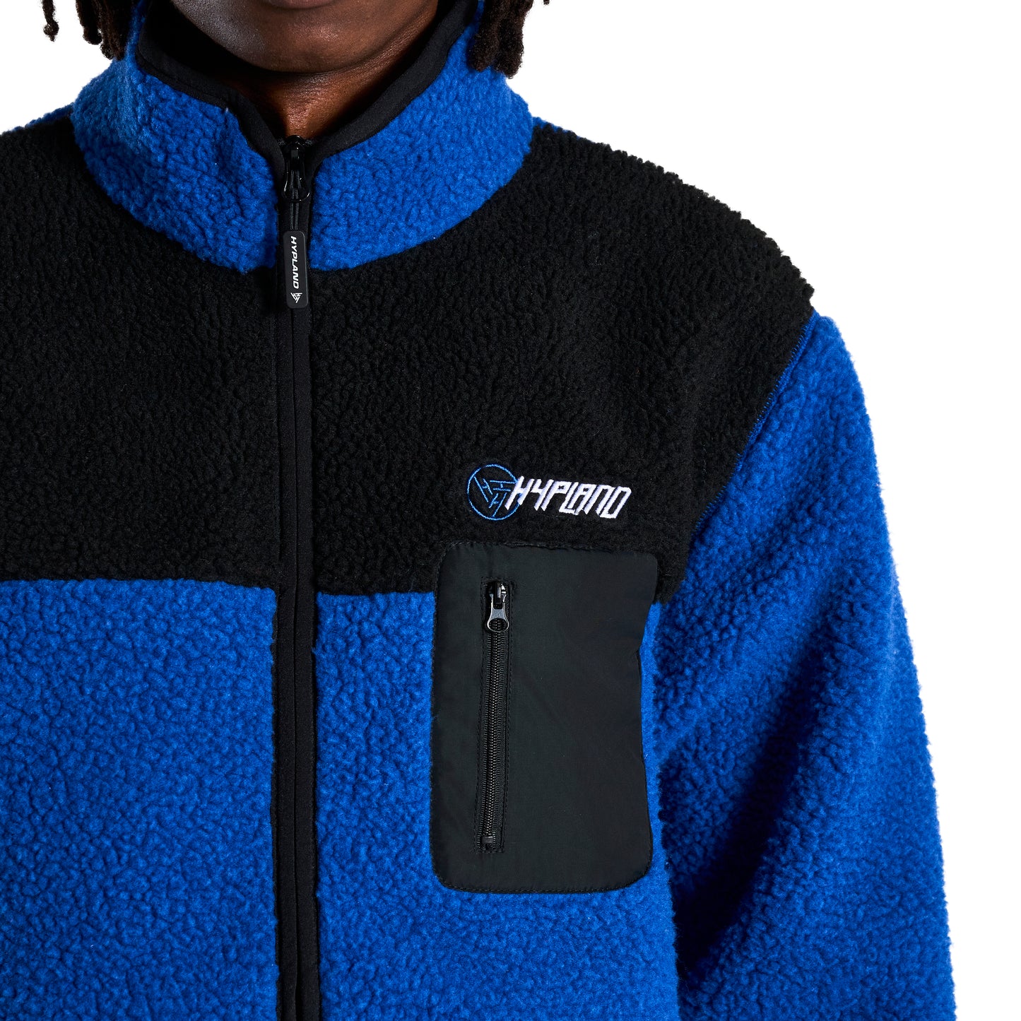 HXH KILLUA SHERPA JACKET (BLUE)