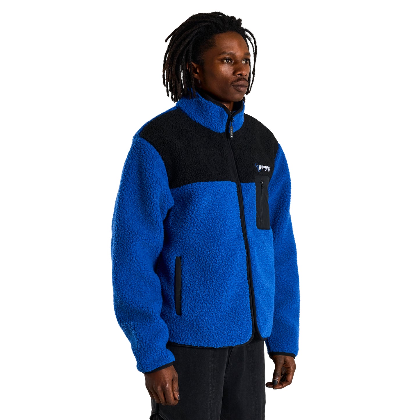 HXH KILLUA SHERPA JACKET (BLUE)