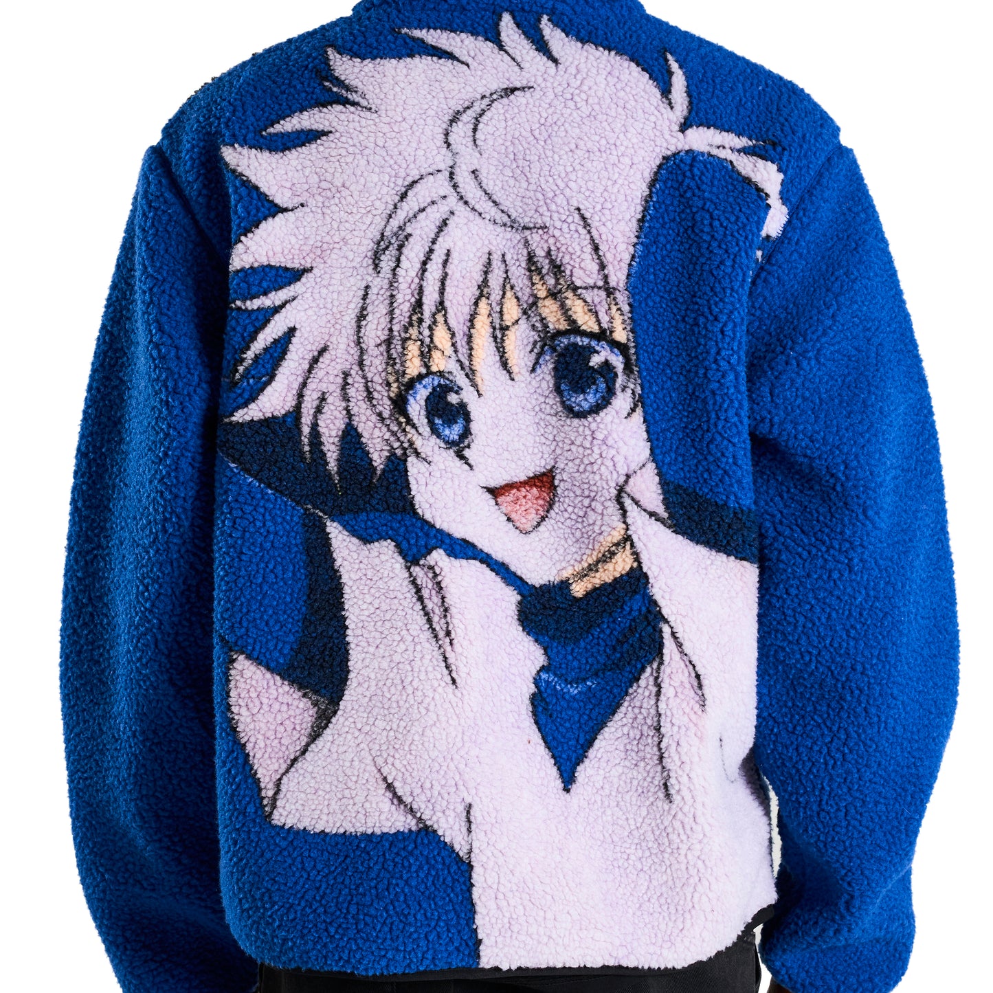 HXH KILLUA SHERPA JACKET (BLUE)