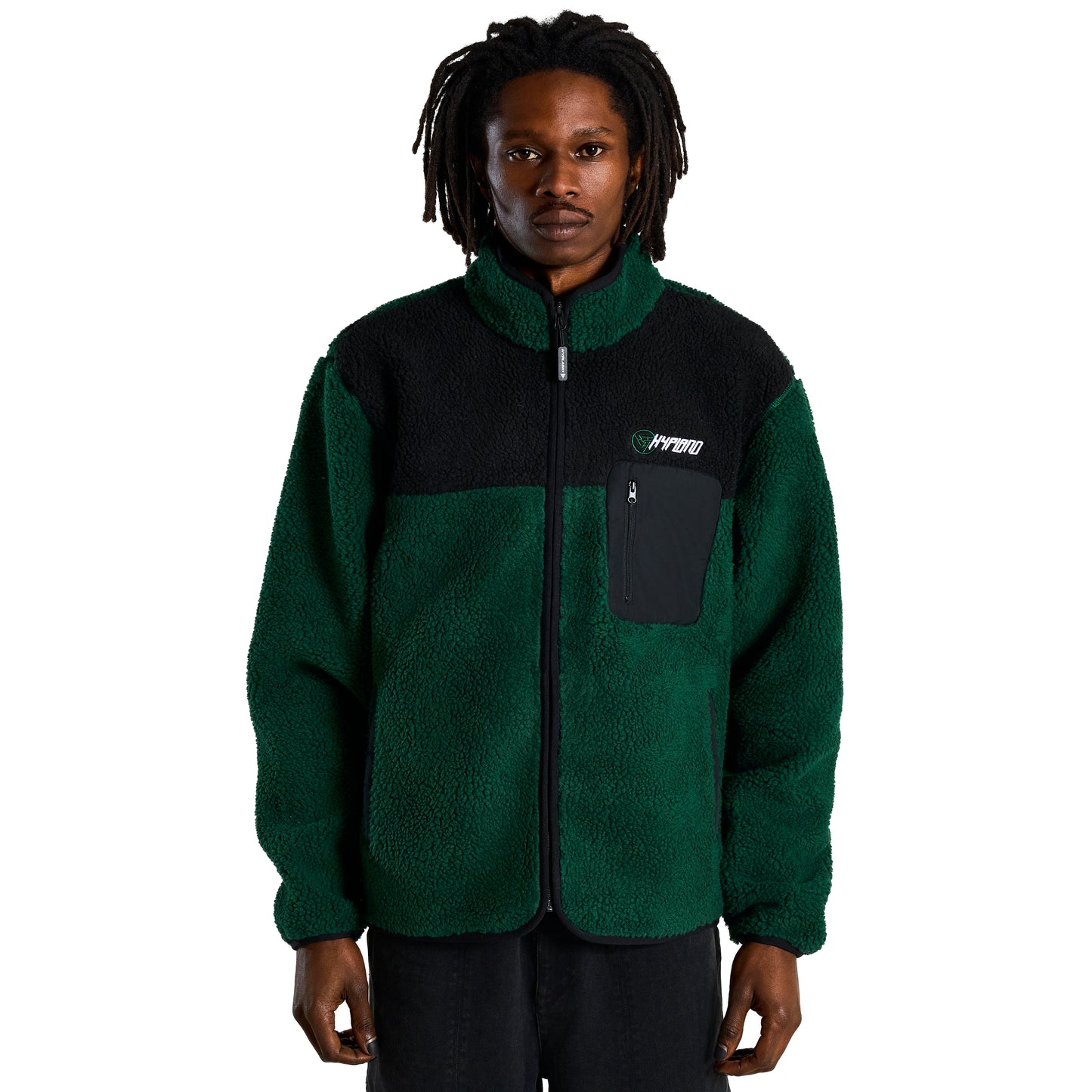 HXH GON SHERPA JACKET (GREEN)