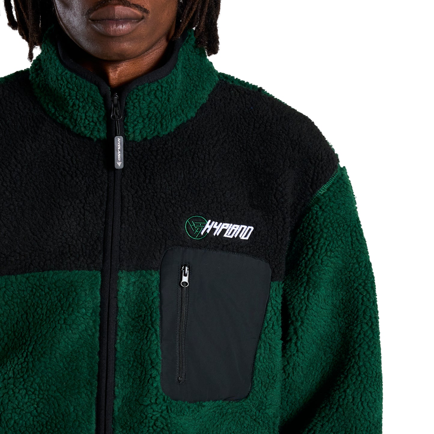 HXH GON SHERPA JACKET (GREEN)