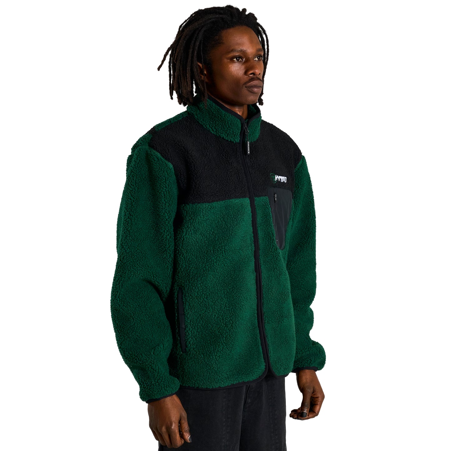 HXH GON SHERPA JACKET (GREEN)