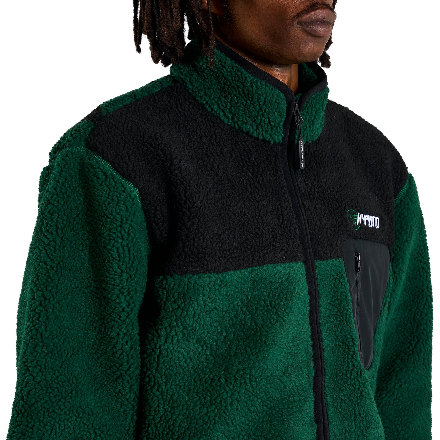 HXH GON SHERPA JACKET (GREEN)