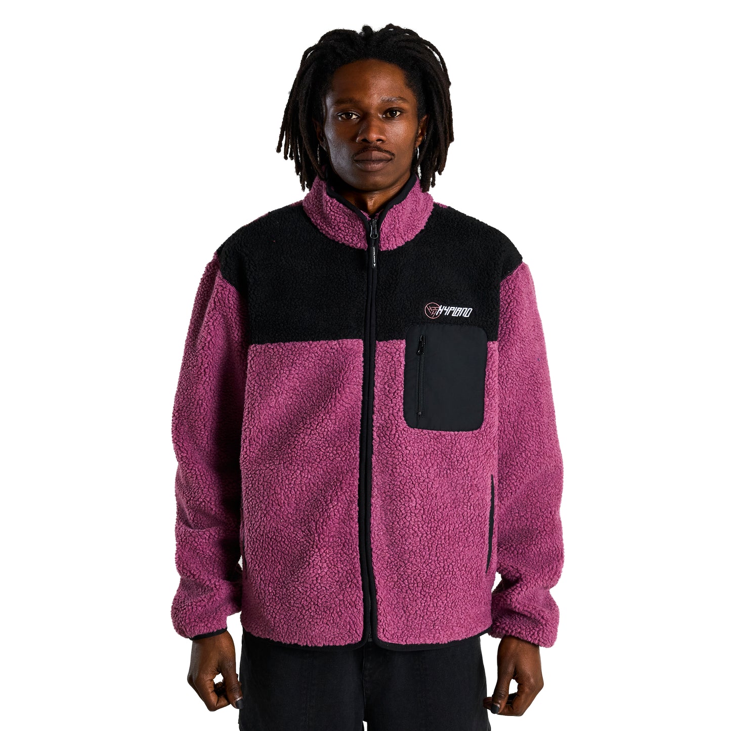 SHIPPUDEN OROCHIMARU SHERPA JACKET (PURPLE)