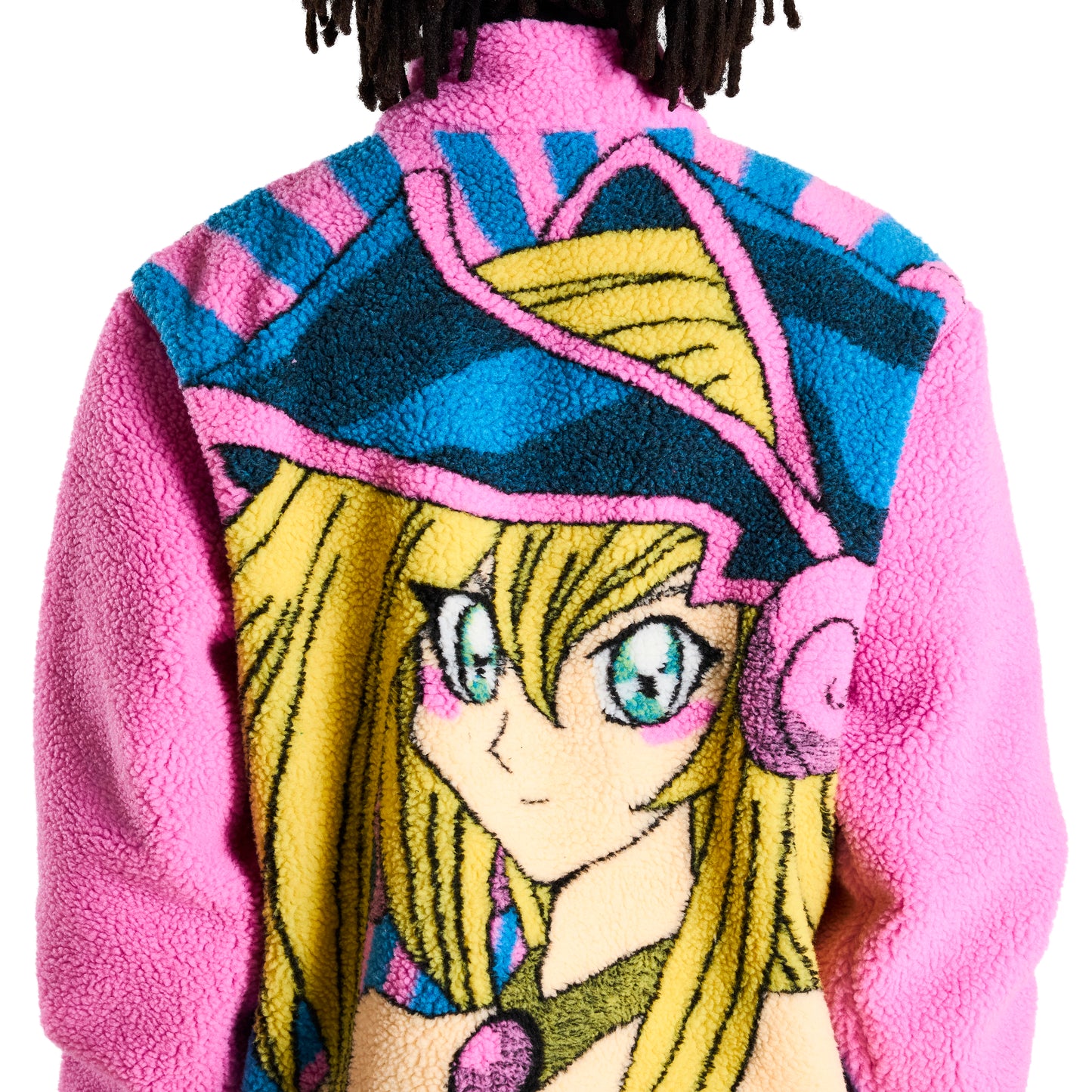 YUGIOH DARK MAGICIAN GIRL SHERPA JACKET (PINK)