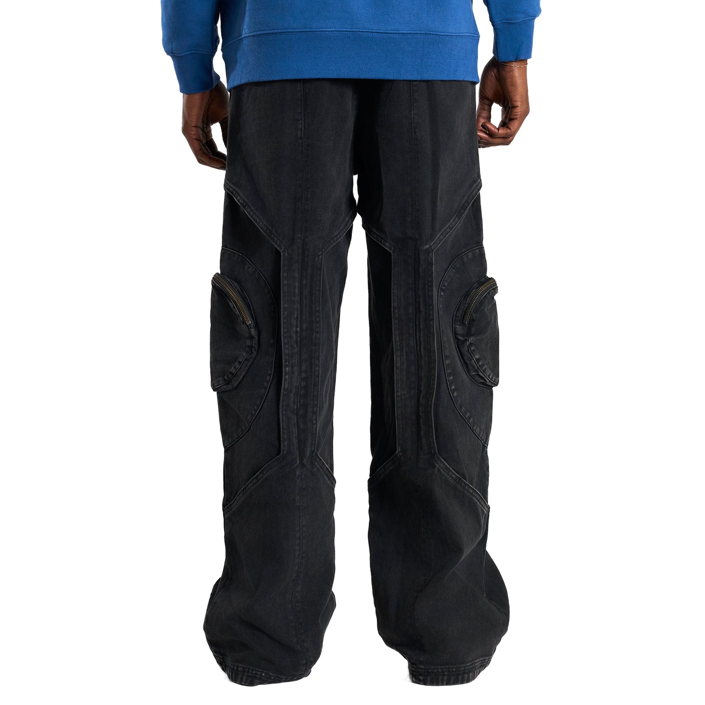 GUNDAM FLIGHT PANEL PANTS (VINTAGE BLACK)