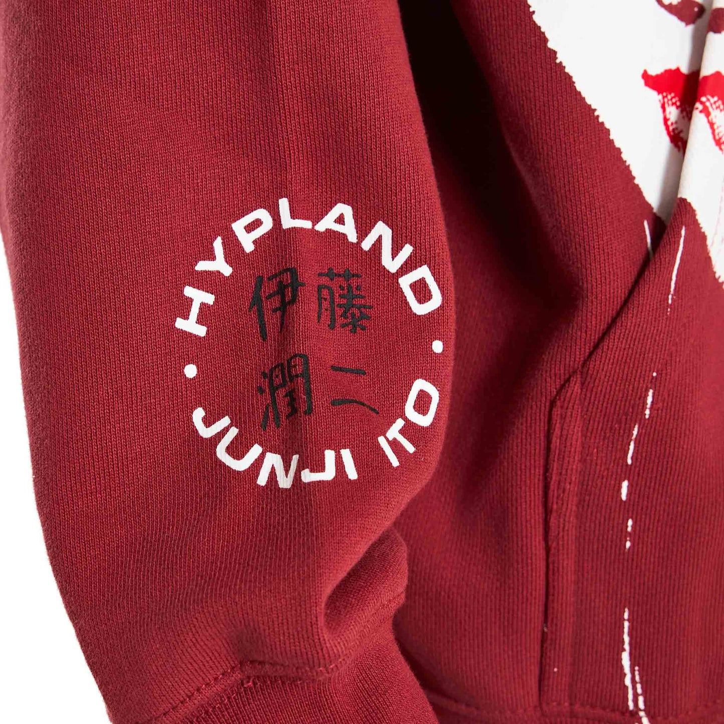 JUNJI ITO JUMBO TOMIE HOODIE (RED)