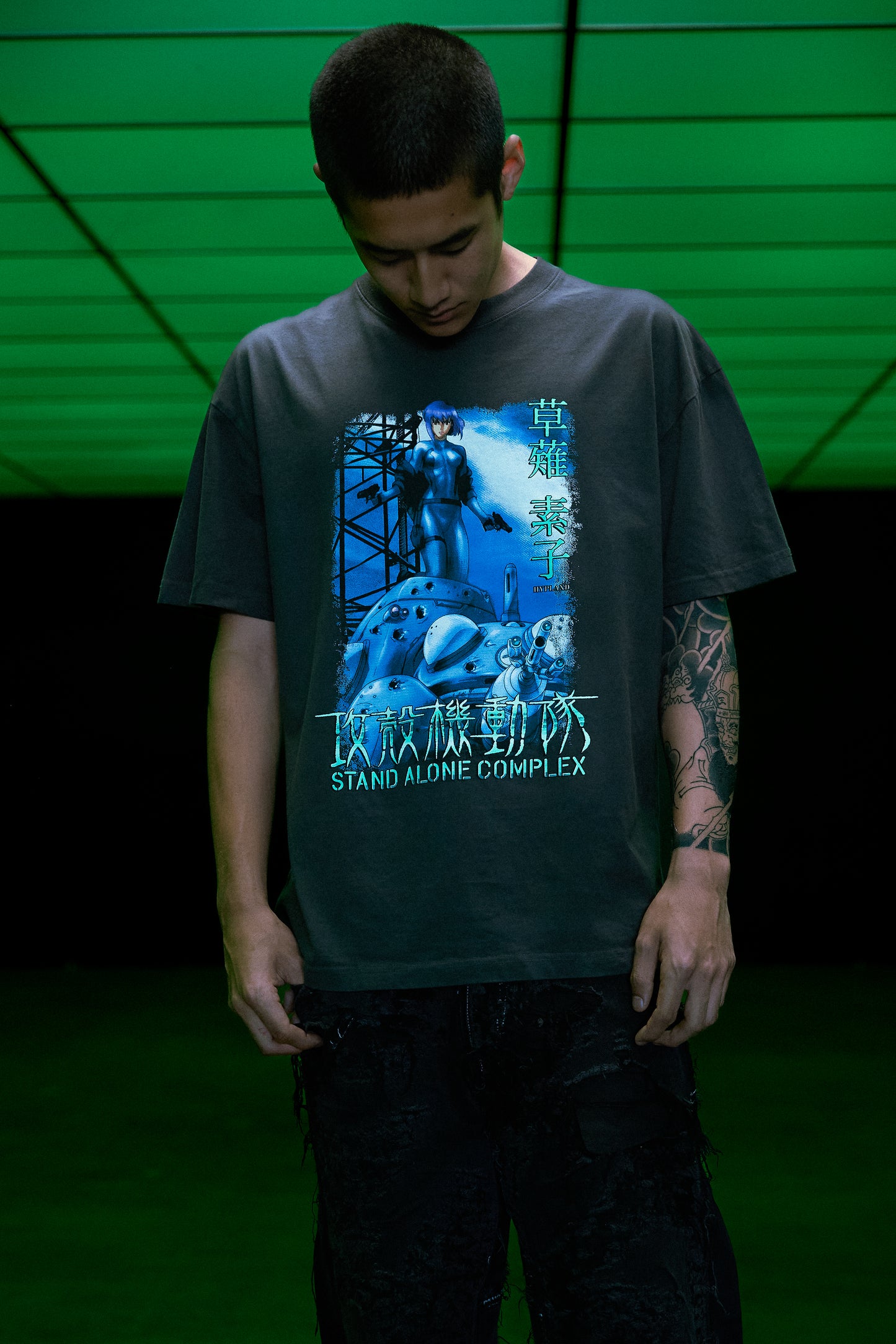 GITS 2ND GIG SHIRT (VINTAGE GREY)