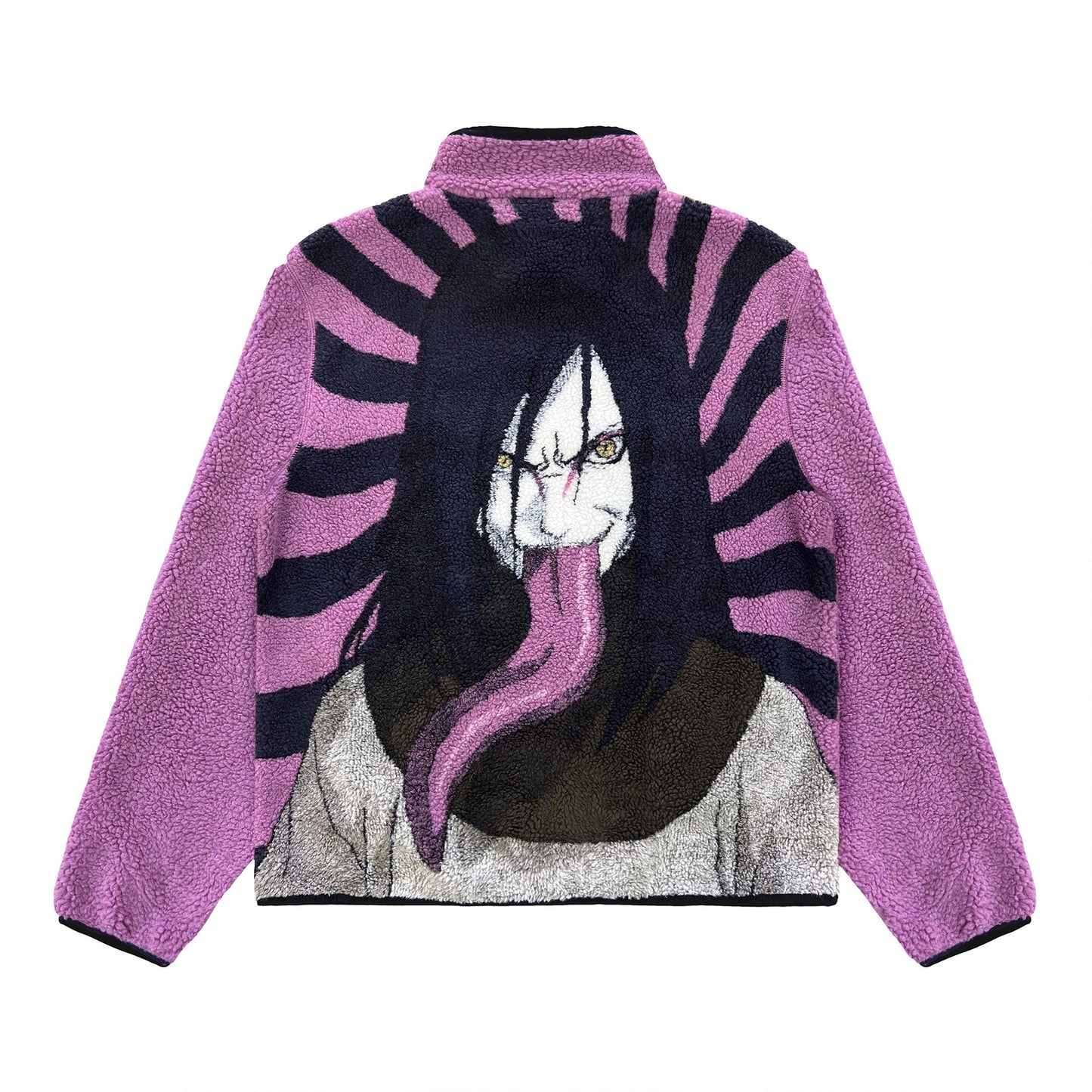 SHIPPUDEN OROCHIMARU SHERPA JACKET (PURPLE)