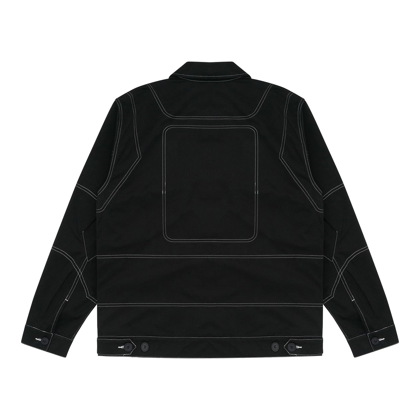 GUNDAM BRUSHED TWILL JACKET (BLACK)