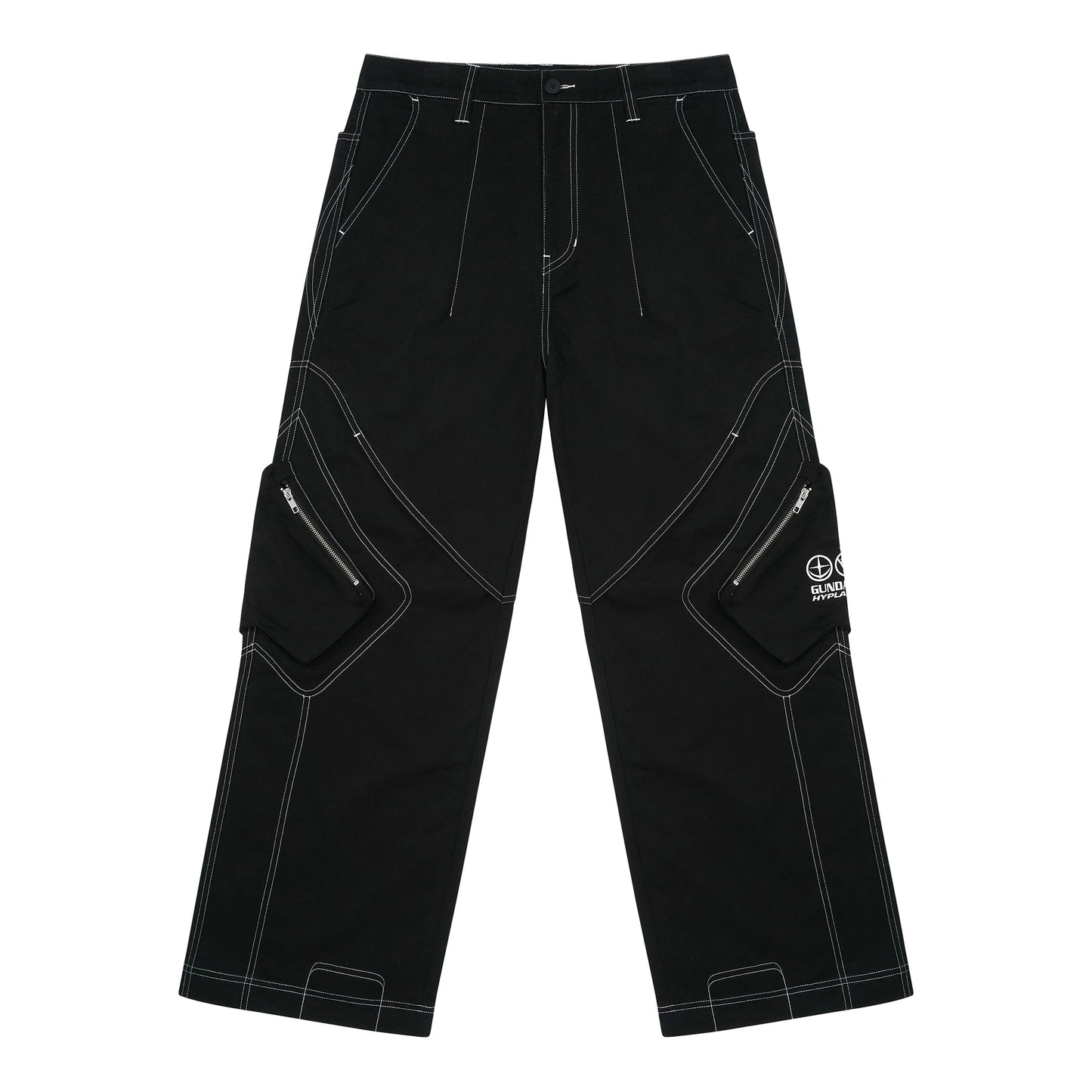 GUNDAM BRUSHED TWILL PANTS (BLACK)