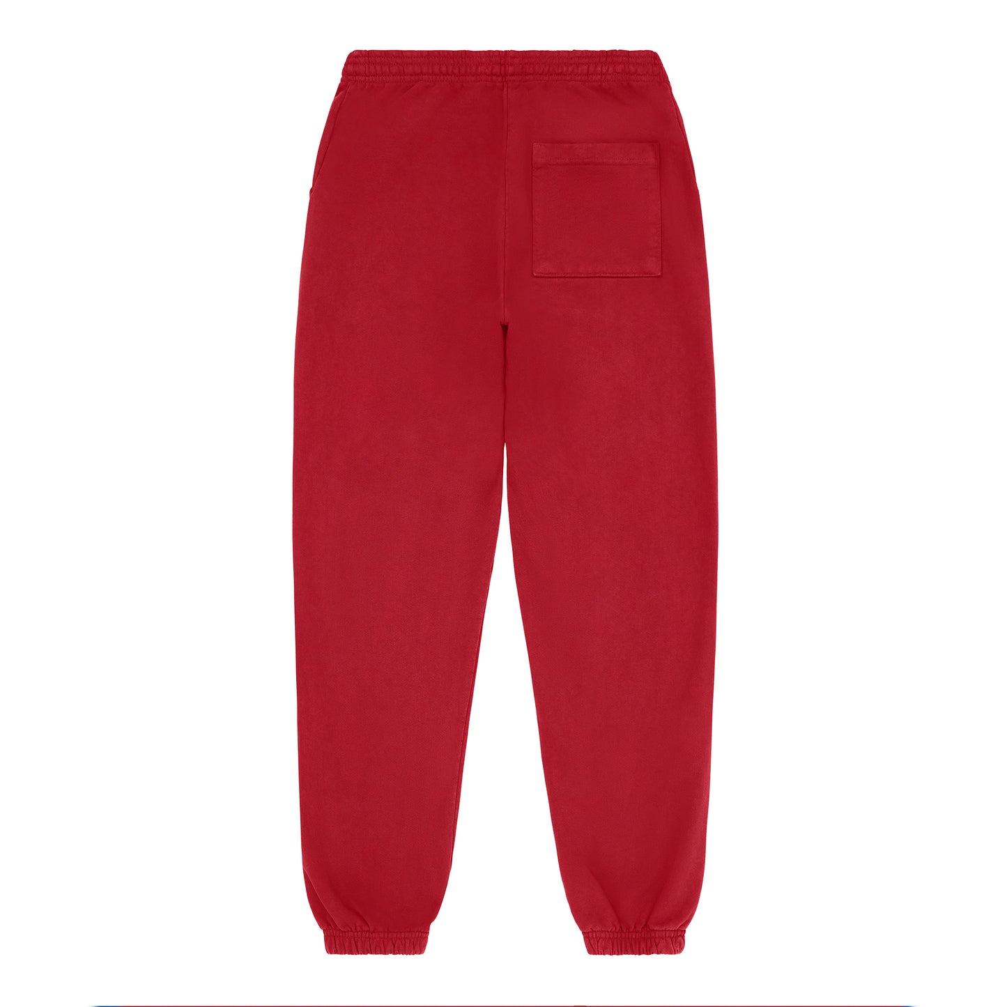 HYPLAND SLANT LOGO SWEAT PANTS (RED)