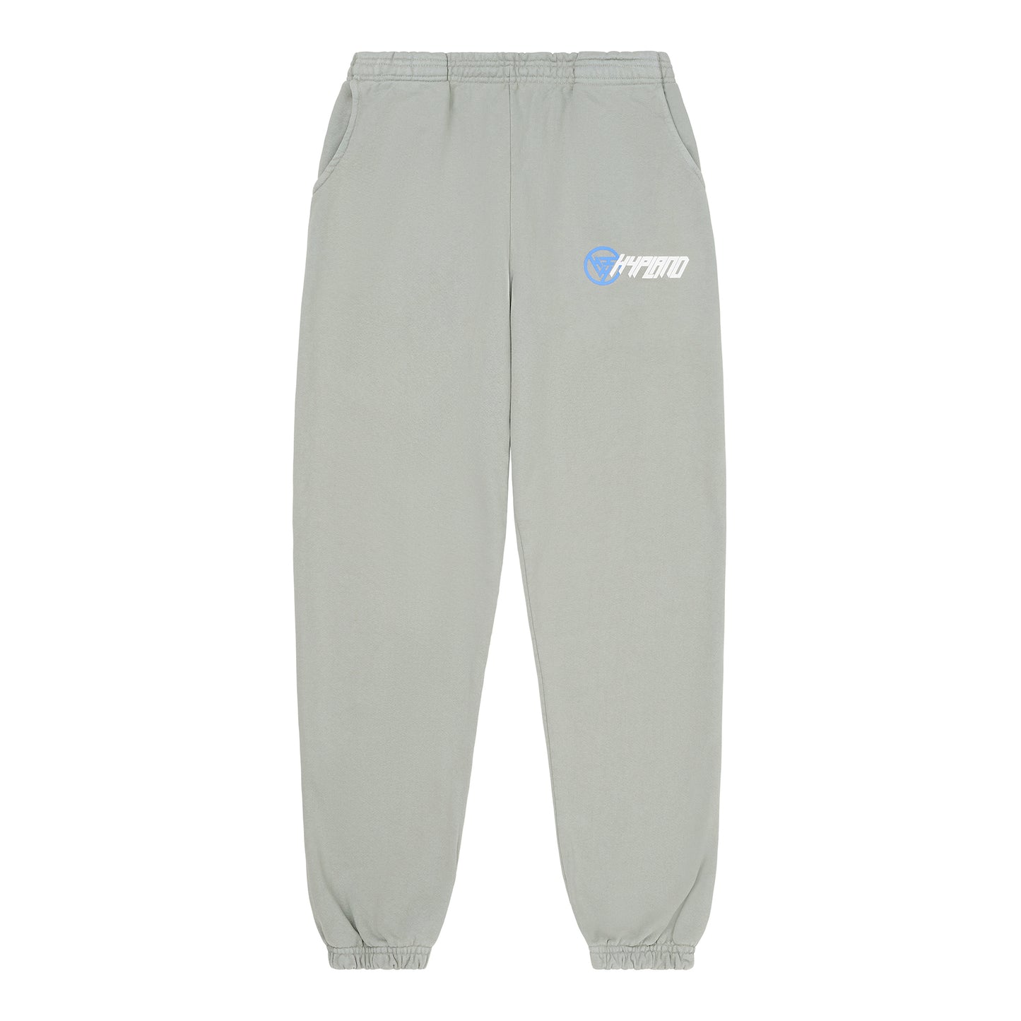 HYPLAND SLANT LOGO SWEAT PANTS (SLATE)