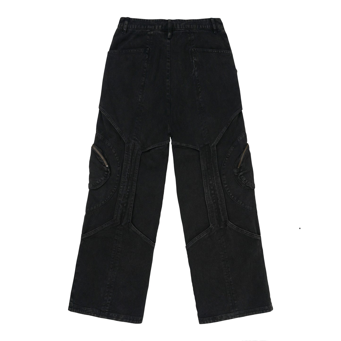 GUNDAM FLIGHT PANEL PANTS (VINTAGE BLACK)