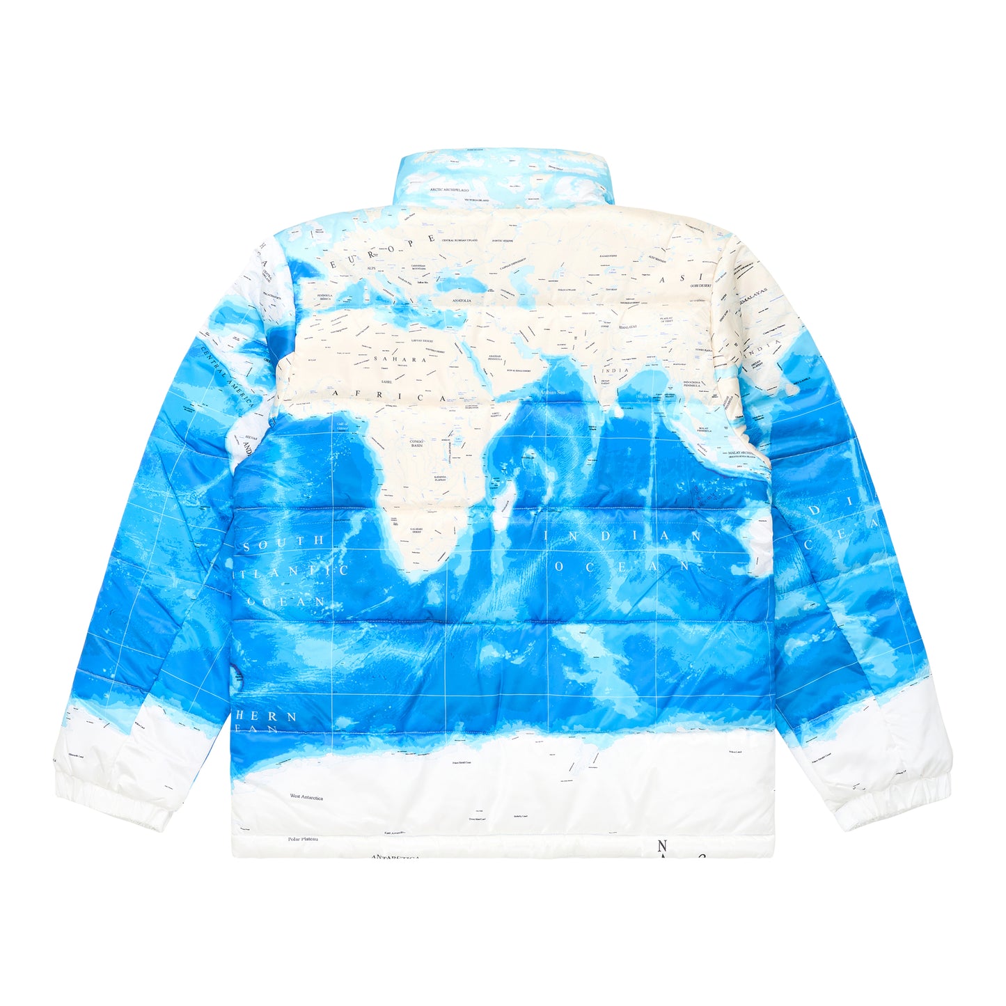 HYPLAND H+ ARCTIC PUFFER JACKET (BLUE)