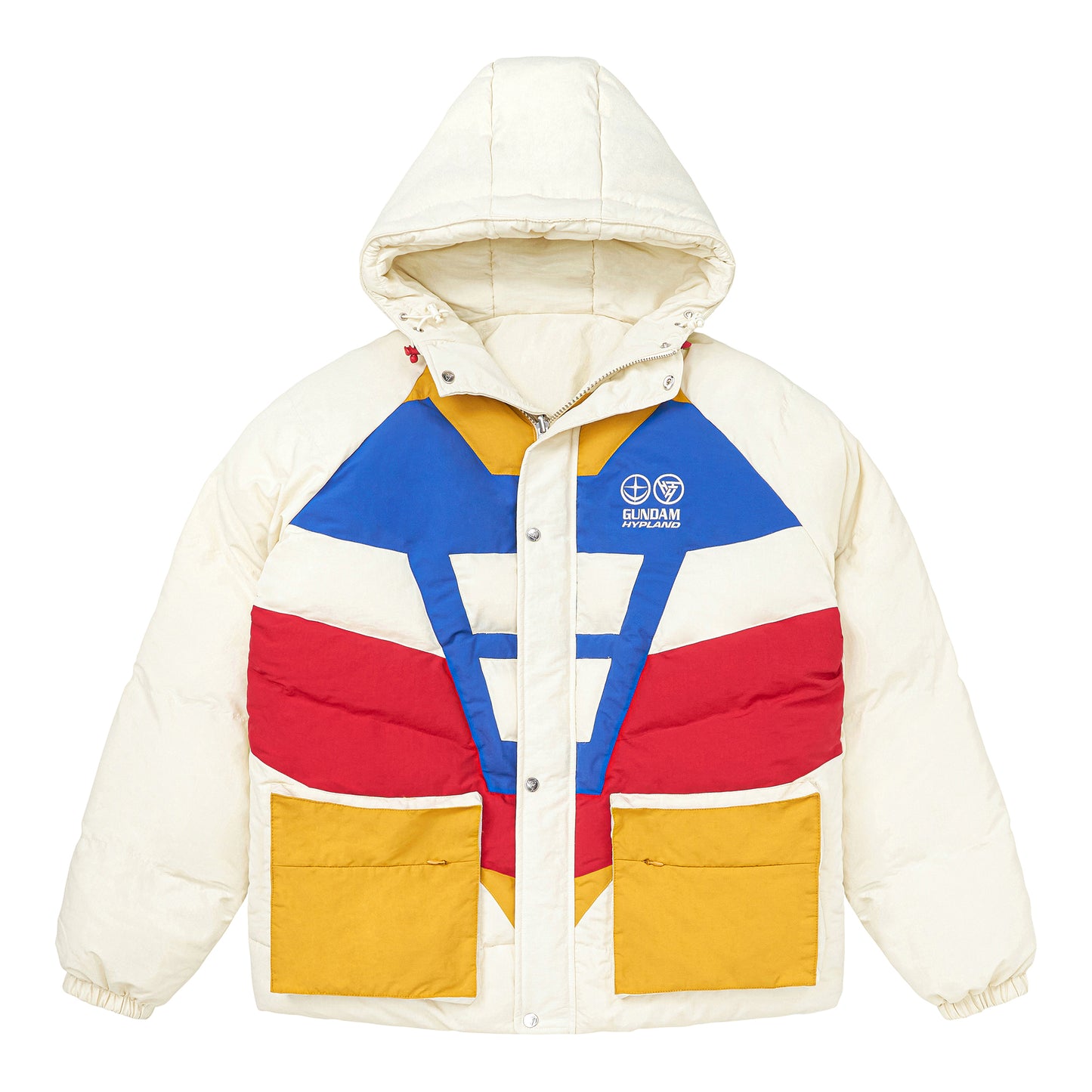 GUNDAM RX-78-2 REVERSIBLE PUFFER JACKET (WHITE) *PRE ORDER*