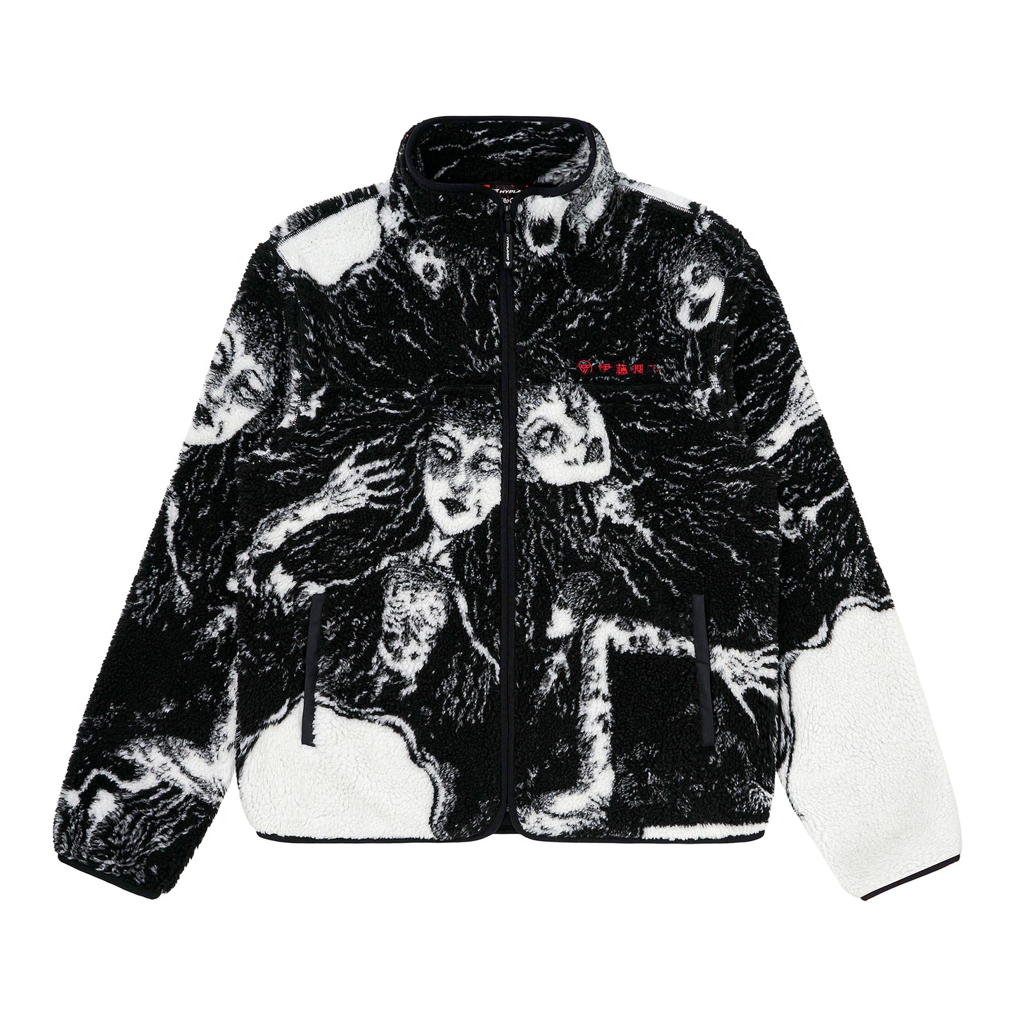 JUNJI ITO TOMIE SHERPA JACKET (BLACK)