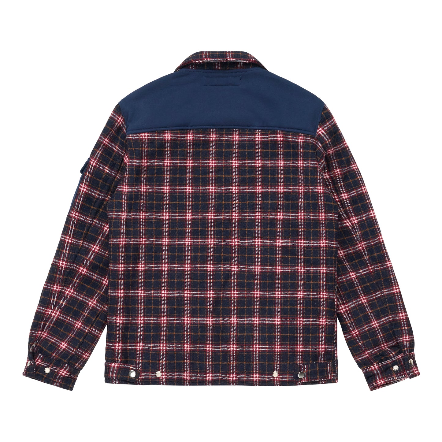 HYPLAND H+ FLEECE FLANNEL JACKET (NAVY)