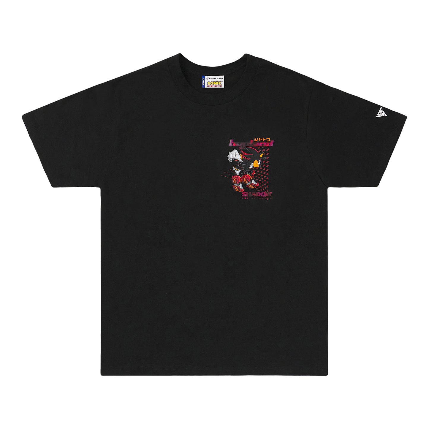 SONIC SHADOW BY ANY MEANS T SHIRT (BLACK)