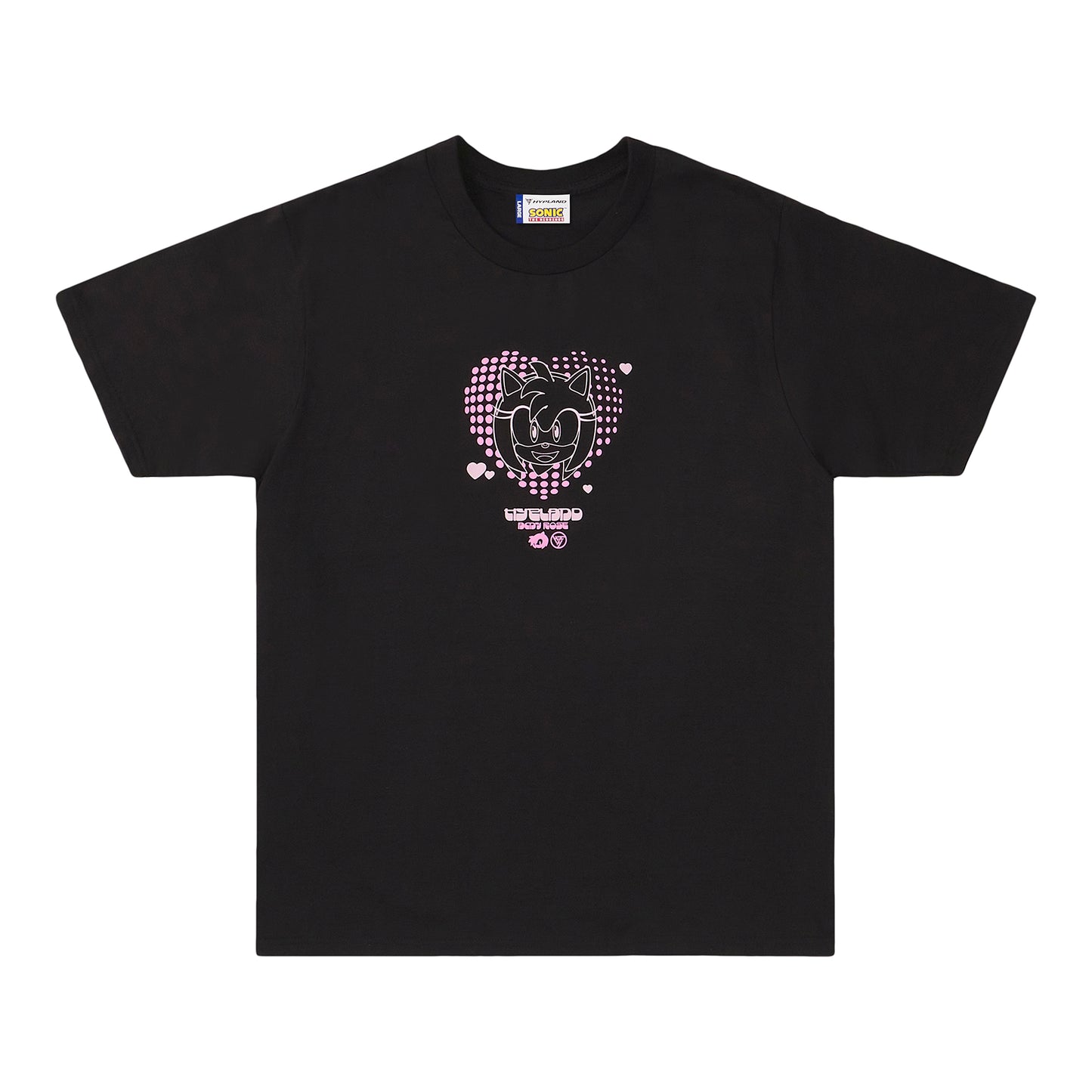 SONIC AMY HAMMER T SHIRT (BLACK)
